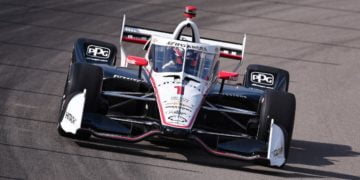 Newgarden wins second Gateway race after close strategy battle