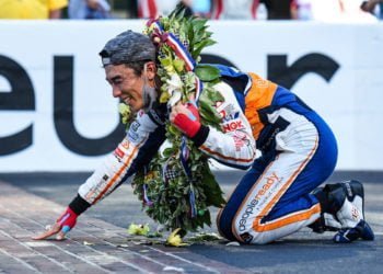 Sato fends off Dixon to claim second Indy 500 win