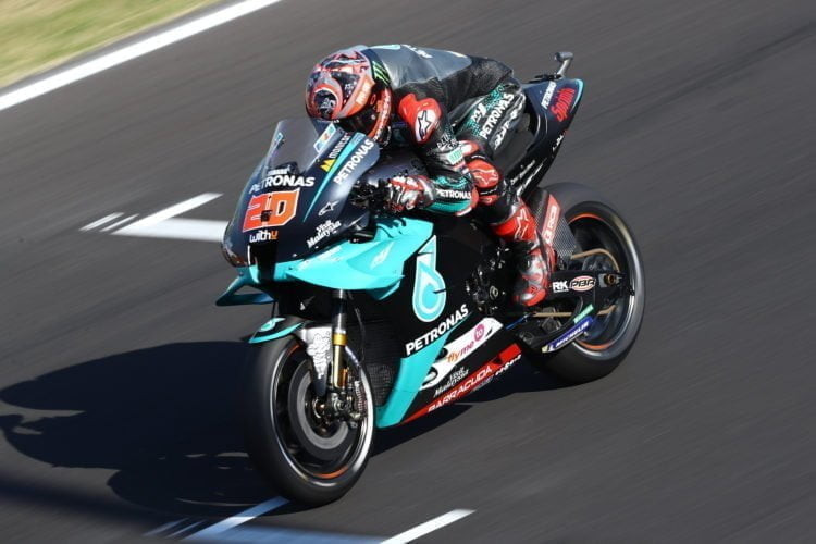 Fabio Quartararo beats team-mate to go fastest in FP2