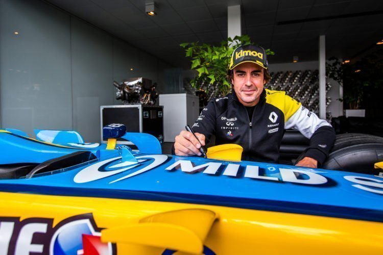 Alonso plans Imola visit as Renault 2021 work continues