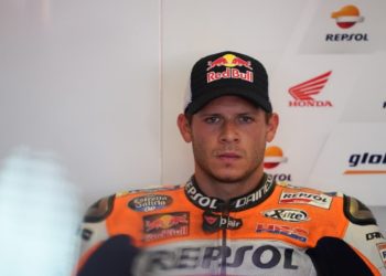 Bradl to skip rest of Emilia Romagna MotoGP event with arm injury