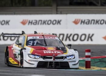 Sheldon van der Linde takes maiden DTM win in wet, disrupted Sunday race at Assen