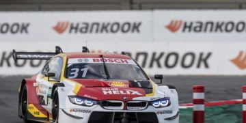 Sheldon van der Linde takes maiden DTM win in wet, disrupted Sunday race at Assen