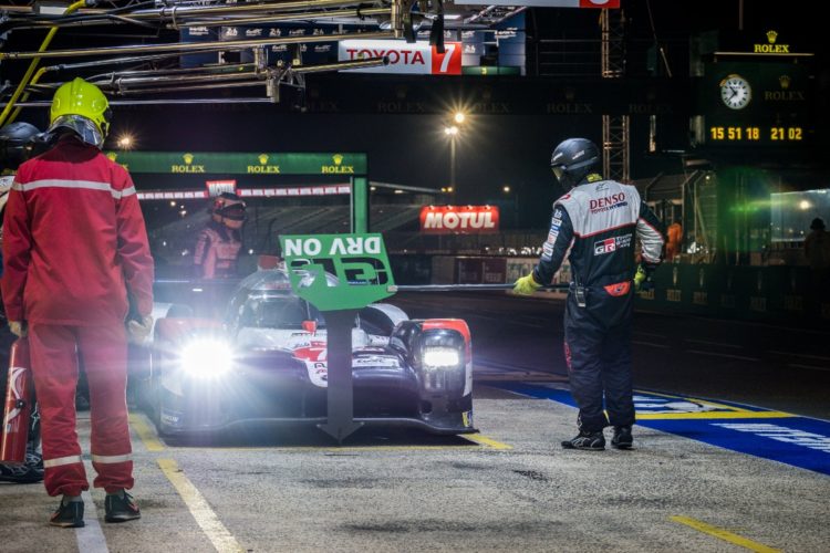 Toyota leads Le Mans one-two at halfway point