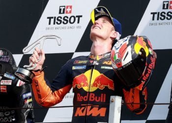 Espargaro ‘shocked’ to grab Misano podium after rear tyre had said ‘bye-bye’
