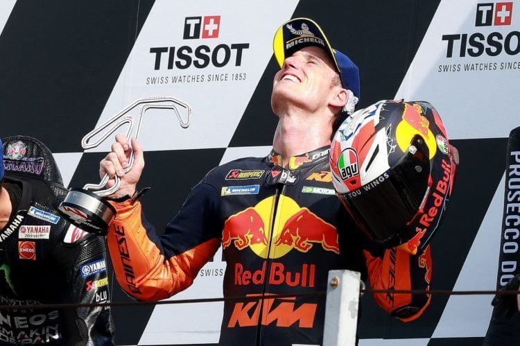 Espargaro ‘shocked’ to grab Misano podium after rear tyre had said ‘bye-bye’