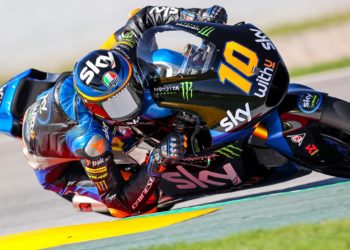 Luca Marini takes victory in chaotic Moto2 Catalan GP as both Petronas riders fail to finish