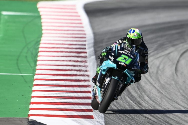 Morbidelli fires to Catalan MotoGP pole as Dovizioso fails to reach Q2