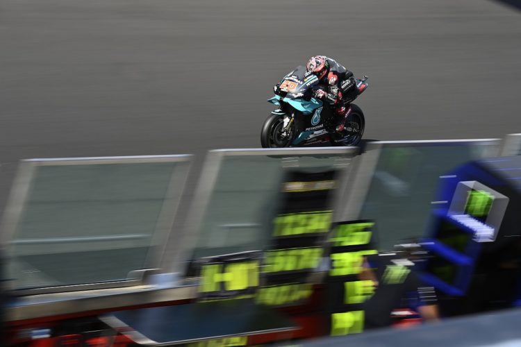 Quartararo denies Dovizioso to lead first Catalan MotoGP practice