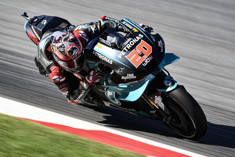 Quartararo heads Vinales in relentless Catalunya MotoGP FP3