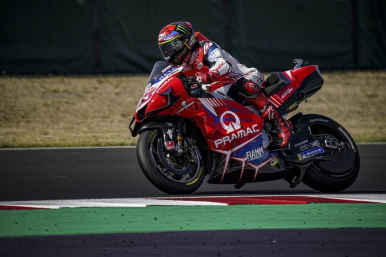 Bagnaia: ‘Tearoff or debris’ to blame for lost Emilia Romagna GP win