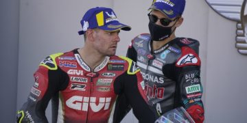 Crutchlow to undergo MRI scan following shoulder ‘snap’ in Alcaniz GP