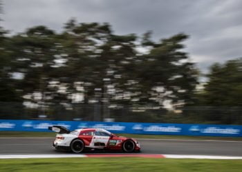 Rast snatches Saturday pole at Zolder from Glock