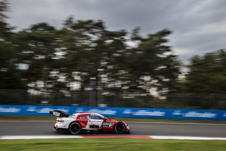 Rast snatches Saturday pole at Zolder from Glock