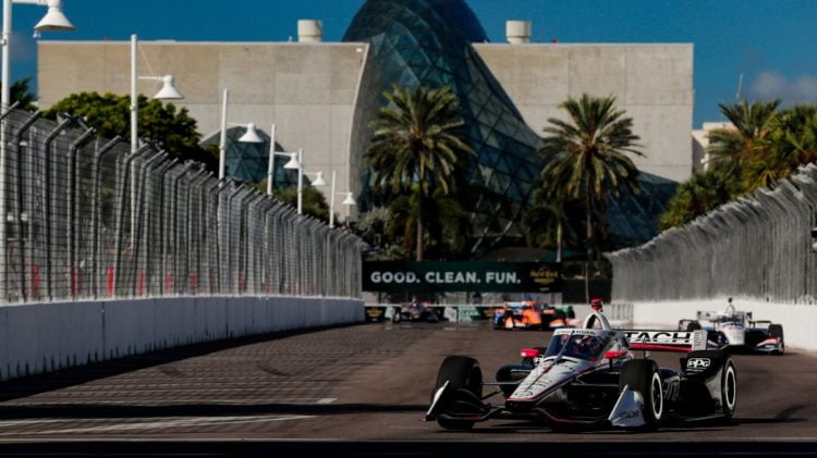 Newgarden wins chaotic Firestone GP, Dixon claims sixth IndyCar title