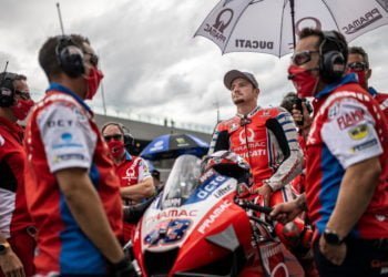 Jack Miller fastest in damp Le Mans FP2 as Bradley Smith crashes out