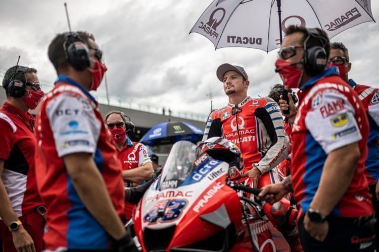 Jack Miller fastest in damp Le Mans FP2 as Bradley Smith crashes out