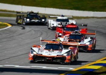 DPi drama at Petit Le Mans takes out leaders at halfway point, Taylor leads after six hours