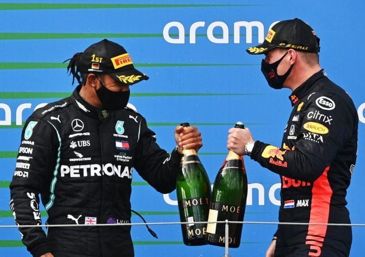 Formula 1 front-runners praise Hamilton for win record