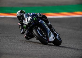 Viñales leads all-Yamaha top 3 in Aragon FP2