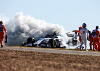 Gasly had little warning of problems before fire during FP2