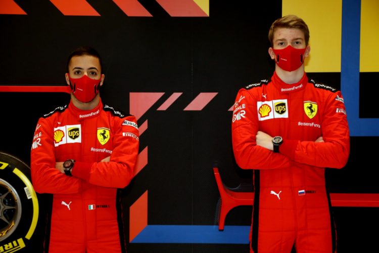 Fuoco and Shwartzman to test for Ferrari in Abu Dhabi
