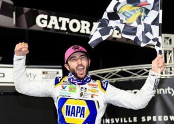 Chase Elliott has title hope after Martinsville Speedway win
