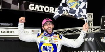 Chase Elliott has title hope after Martinsville Speedway win