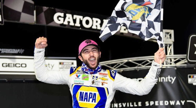 Chase Elliott has title hope after Martinsville Speedway win