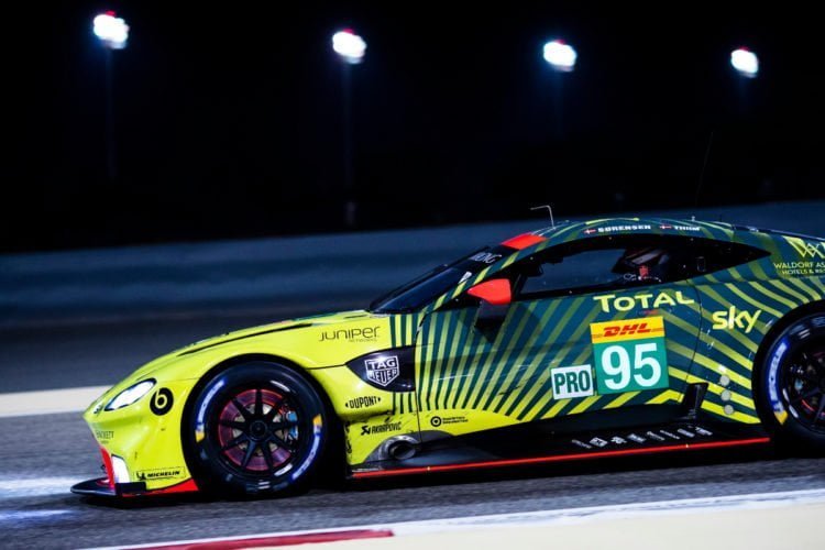 Thiim and Sorensen charge to GTE Pro pole for Bahrain finale