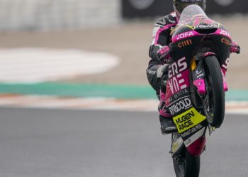 Arbolino defeats Fernandez and Garcia for Valencia GP Moto3 victory