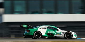 Müller keeps title hopes alive with close Hockenheim win