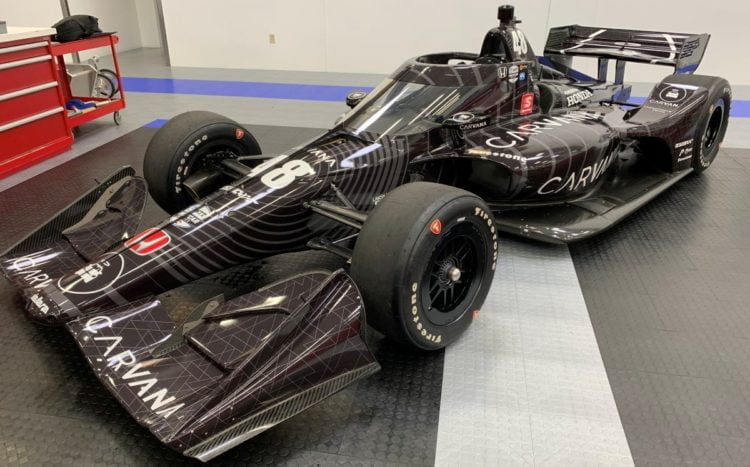 IndyCar rookie Johnson learning to ‘trust’ downforce in high-speed corners