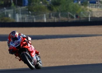 Miller leads damp European MotoGP FP1, Gerloff subs for Rossi on Friday