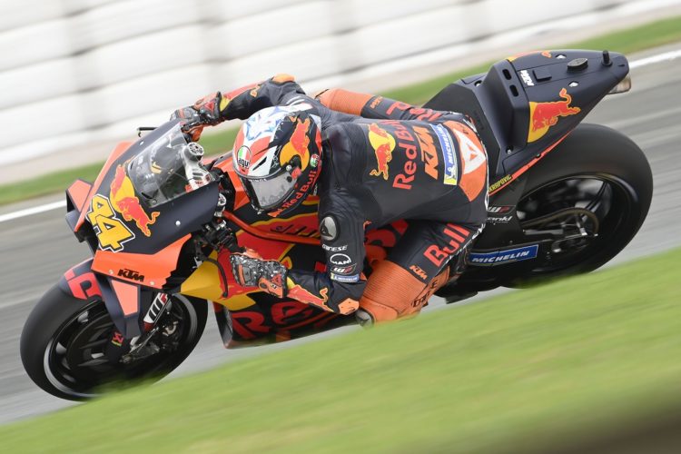 Espargaro and KTM take shock pole for European MotoGP contest at Valencia