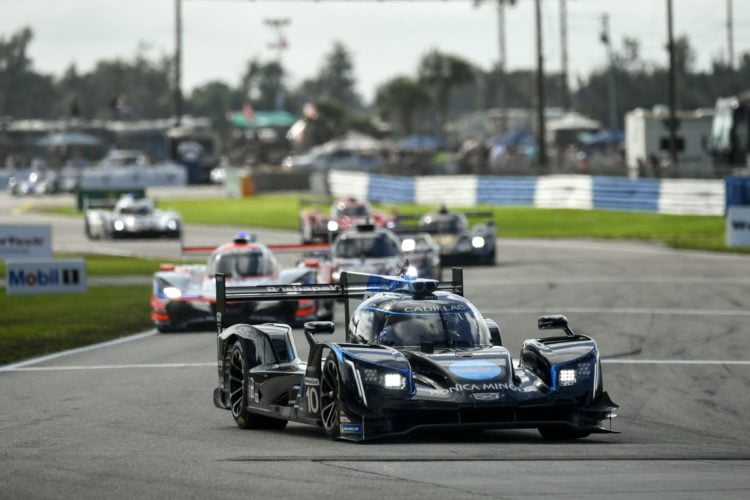 Sebring 12H: #10 WTR of Briscoe leads DPi after three hours, title drama in GTD