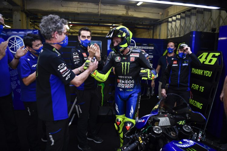 Rossi: ‘Emotional’ final race with Yamaha ‘a good story’ despite struggles