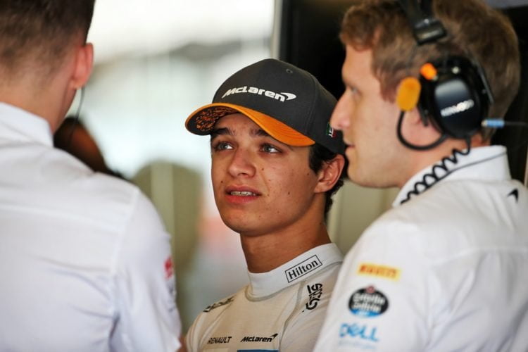 Norris ‘struggled a lot’ with nerves and anxiety during rookie F1 year