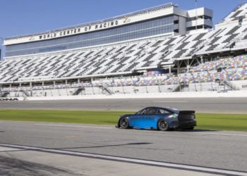 Chris Buescher tests Next Gen car at Daytona
