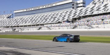 Chris Buescher tests Next Gen car at Daytona