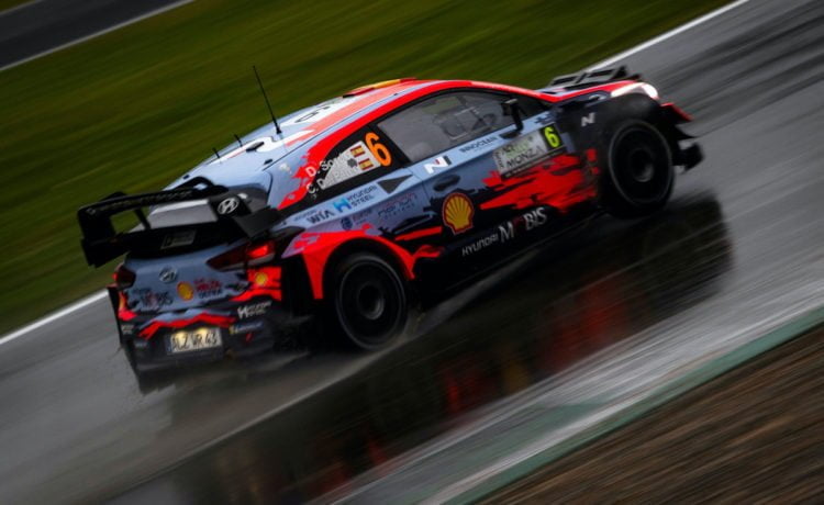 Sordo leads Rally Monza after monsoon-like conditions hit