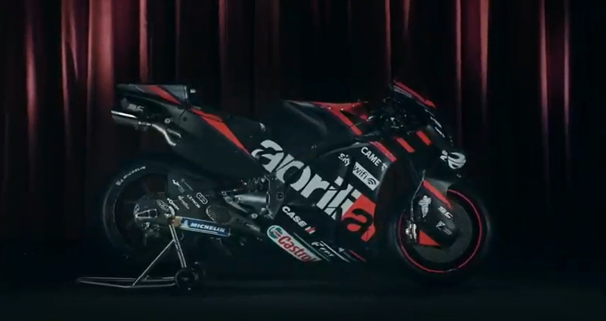 Aprilia shows off new 2022 MotoGP paint scheme – Motorsport Week
