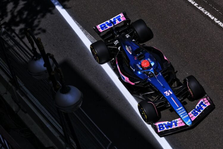Ocon to start both Baku races from pit lane