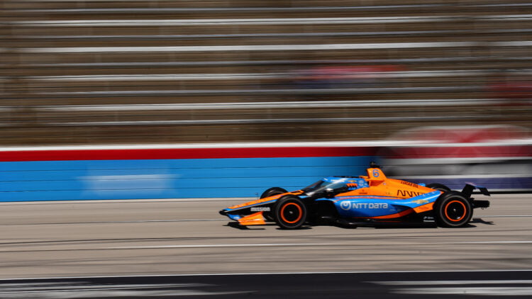 Rosenqvist flies to second consecutive Texas pole
