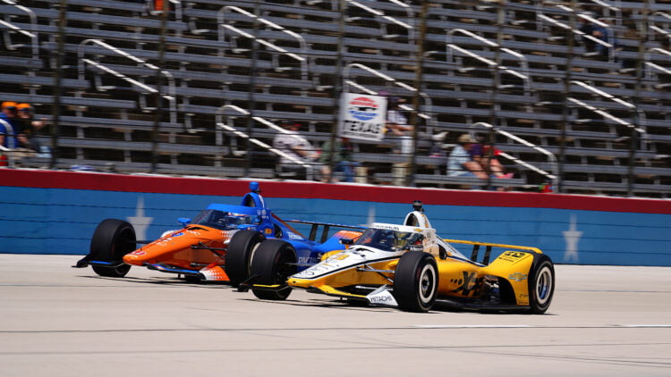 Final Texas practice places Dixon on top over Newgarden