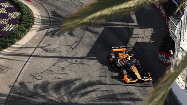 O’Ward shows the way as track changes lead to costly IndyCar practice
