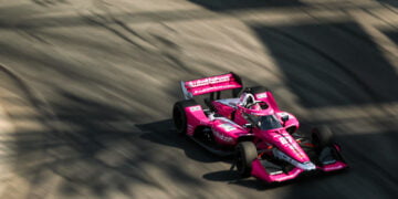 Kirkwood rockets to first IndyCar pole at Long Beach