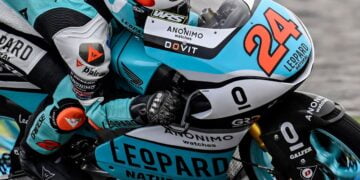 Suzuki streaks to Argentina Moto3 win in wet encounter