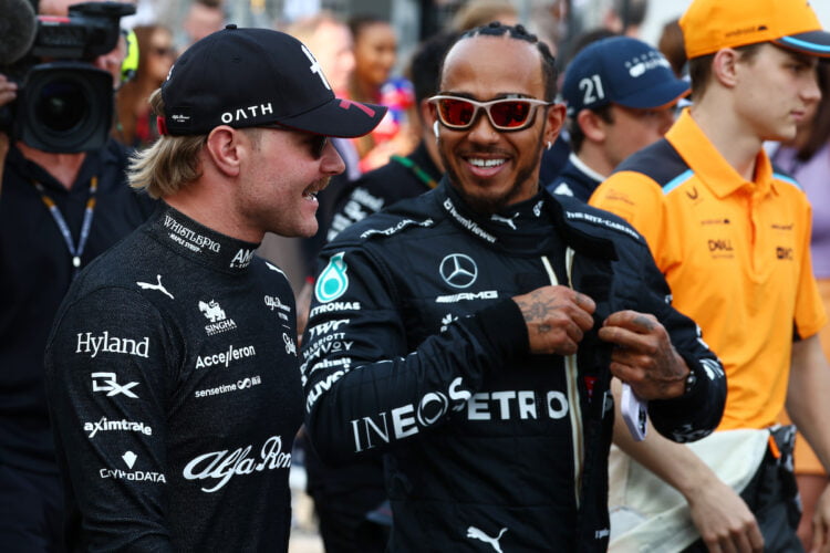 Hamilton pleased to see Bottas ‘flourish’ with personal life