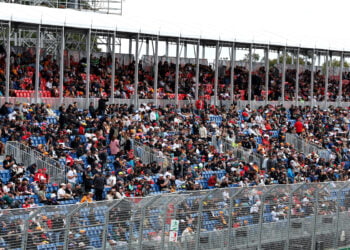 F1 fan injured by flying debris following Magnussen crash